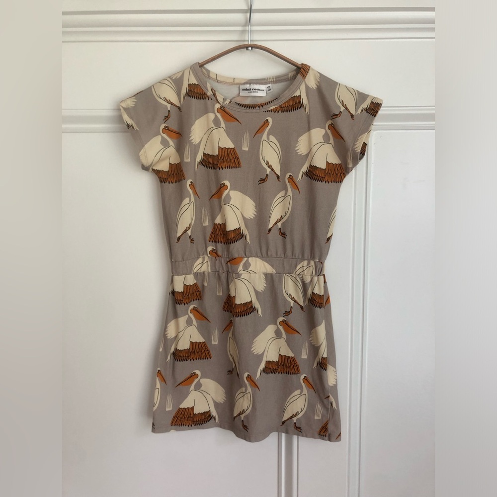 Mini Rodini Pelican dress 116/122